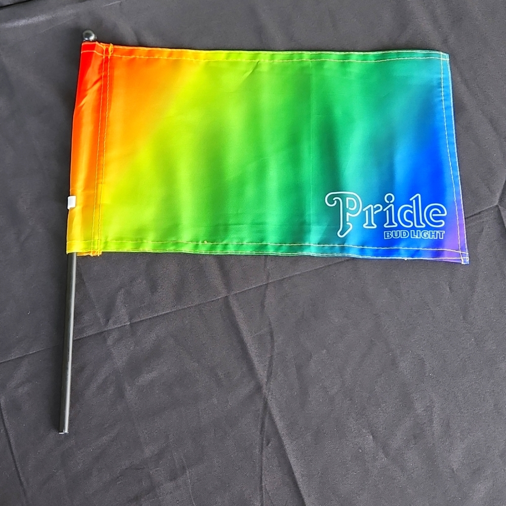 Bud Light Rainbow Pride Flag (New)